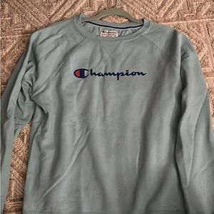 Champion women’s Sky Blue Crewneck sweatshirt